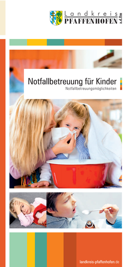 Notfallbetreuung für Kinder - Bündnis für Familie gibt hilfreiches Faltblatt heraus