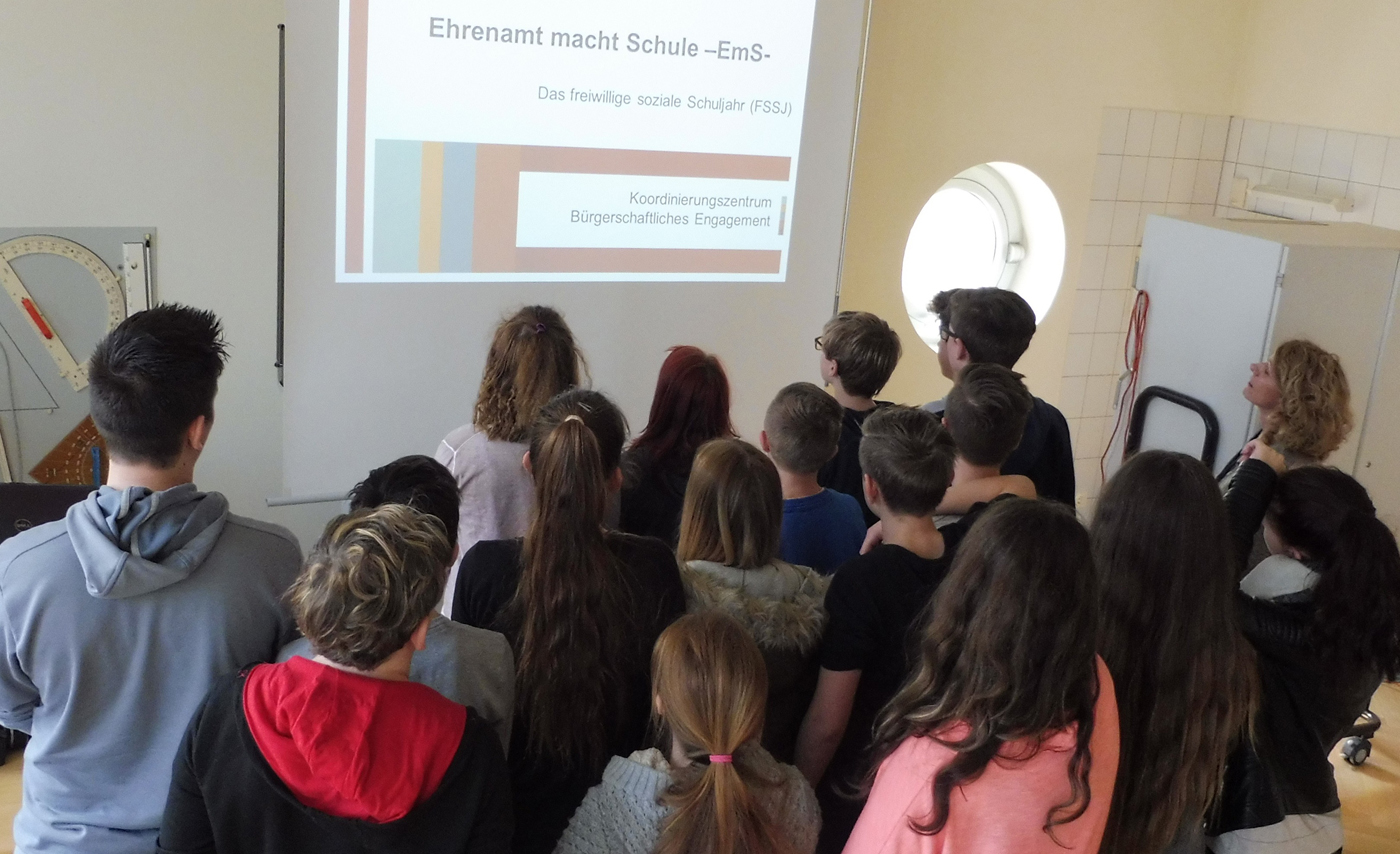 Ehrenamt mach Schule - landkreisweites Schulprojekt in Rohrbach gestartet