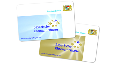 Bayerische Ehrenamtskarte jetzt auch in digitaler Form
