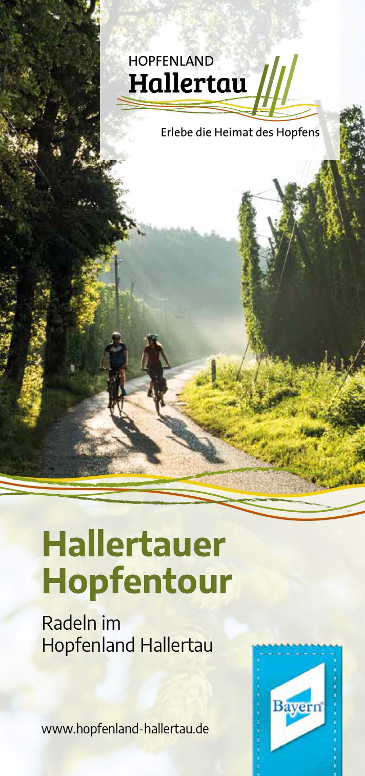 Die neue Radkarte „Hallertauer Hopfentour“