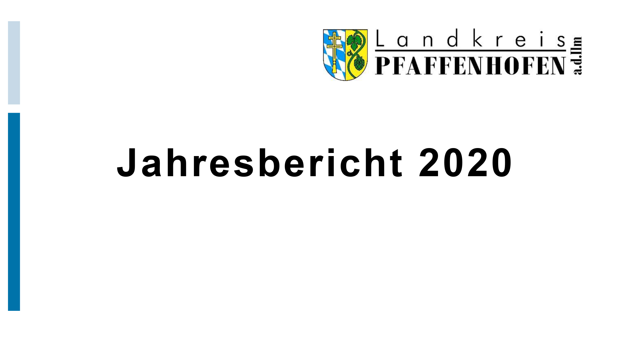 Jahresbericht 2020 des Landratsamtes Pfaffenhofen