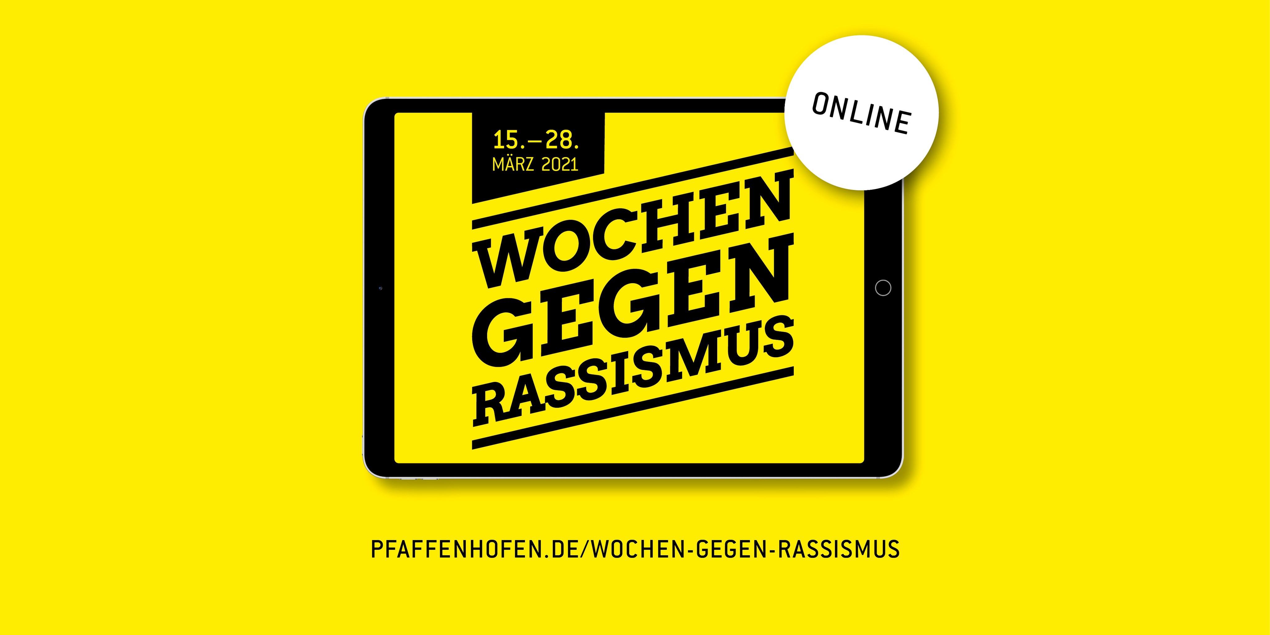 Internationale Wochen gegen Rassismus vom 15. bis 28. März 2021