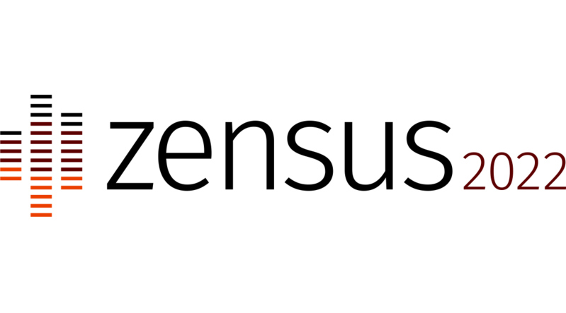 Logo für Zensus 2022 Logo Zensus