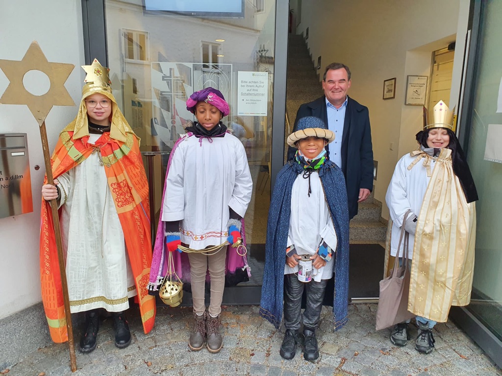 Sternsinger an der Außenstelle Nord in Vohburg