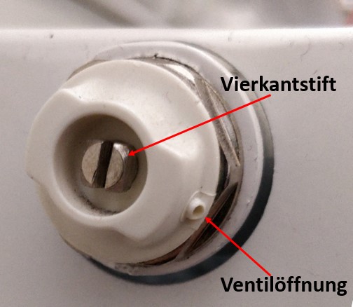 Heizkörper-Entlüftungsschlüssel