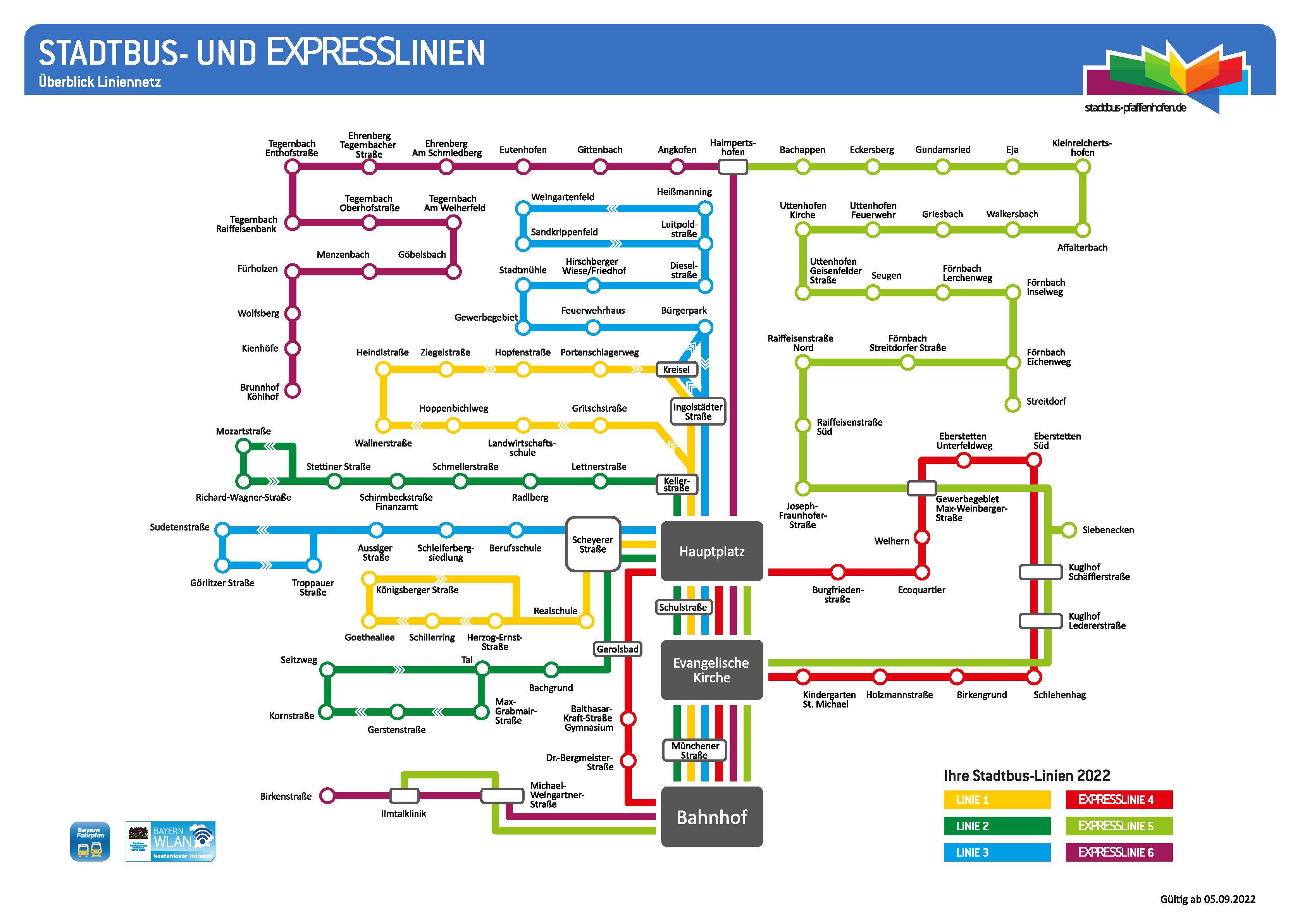 Kostenloser Stadtbus Pfaffenhofen