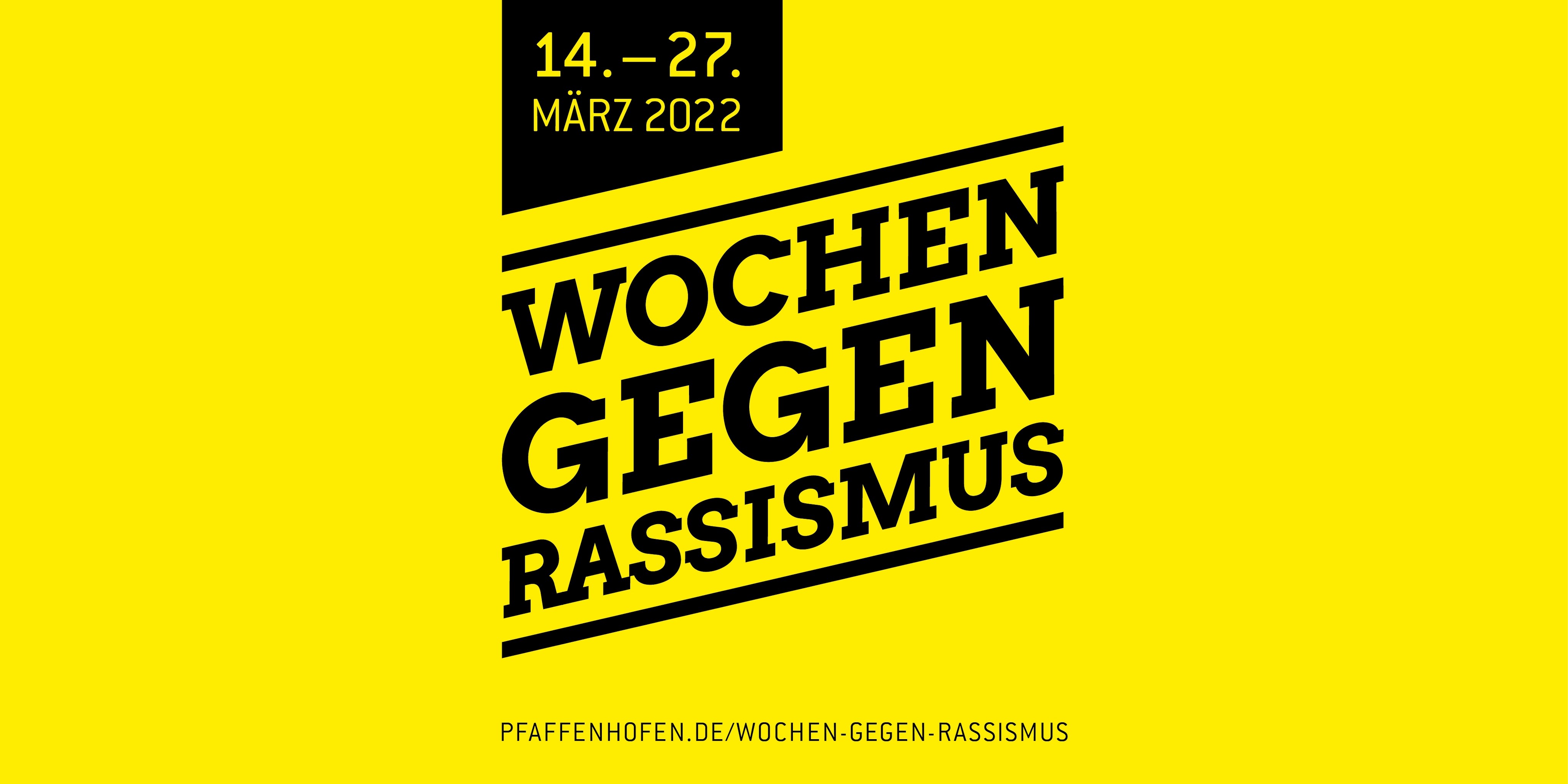 Logo Woche gegen Rassismus 2022 Logo Woche gegen Rassismus 2022