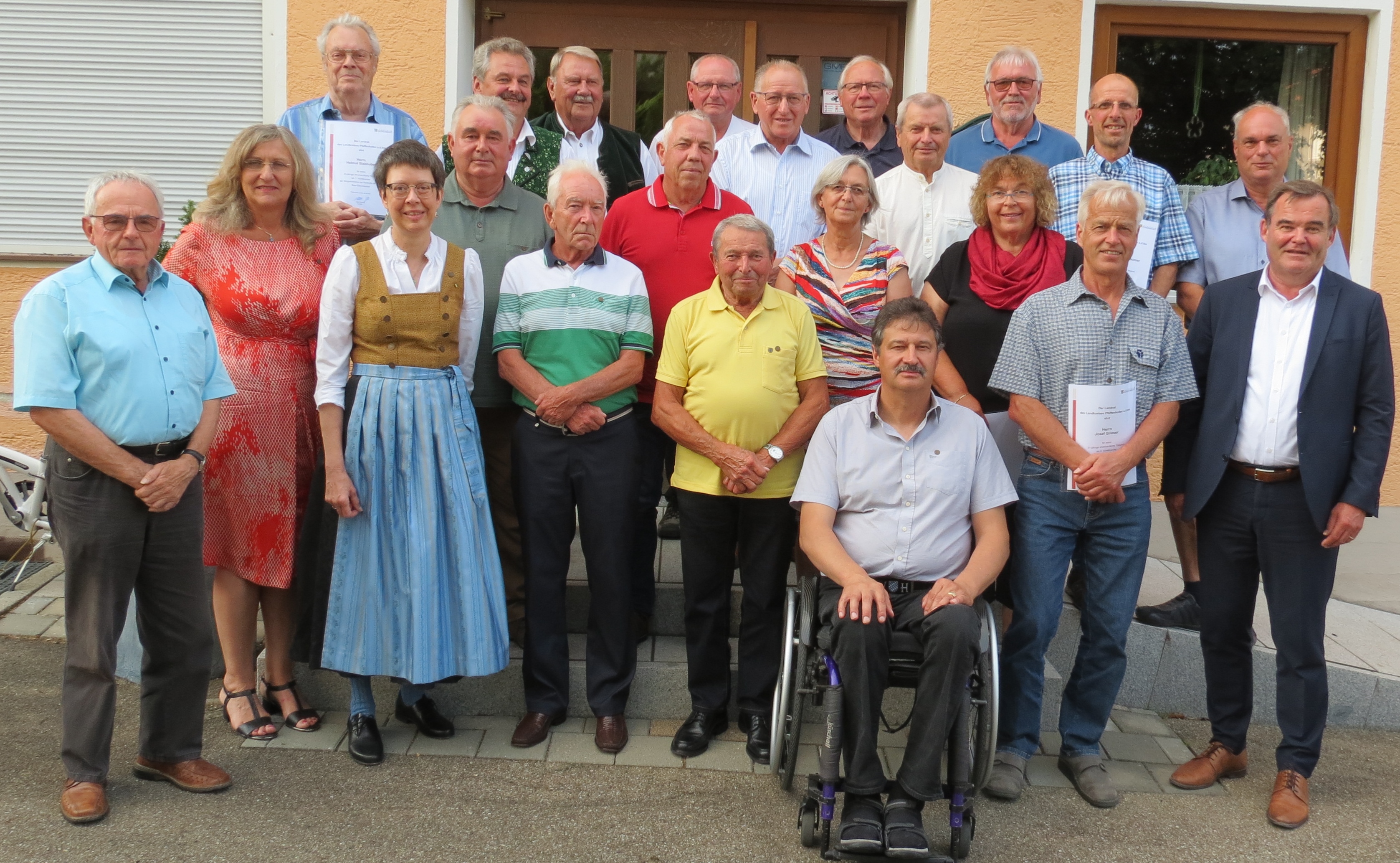 Landrat Albert Gürtner langjähriges ehrenamtliches Engagement