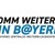 Logo Komm weiter in Bayern