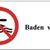 Baden verboten