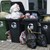 5 überfüllte Mülltonnen, bei denen auch der Abfall falsch sortiert ist