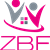 Logo Zentrum für Berufs-und Familienförderung in pink und grau