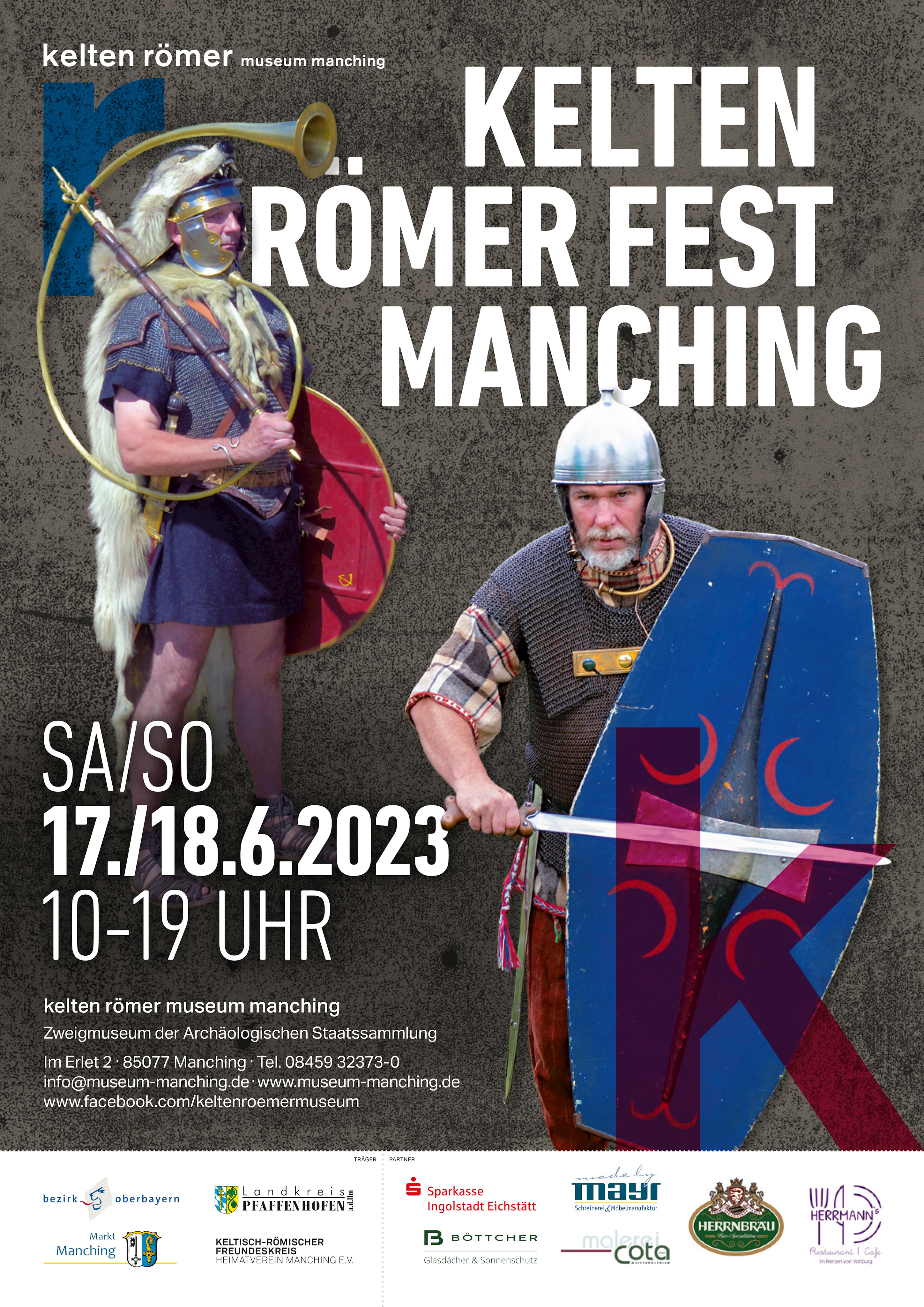 Plakat Kelten Römer Fest Manching