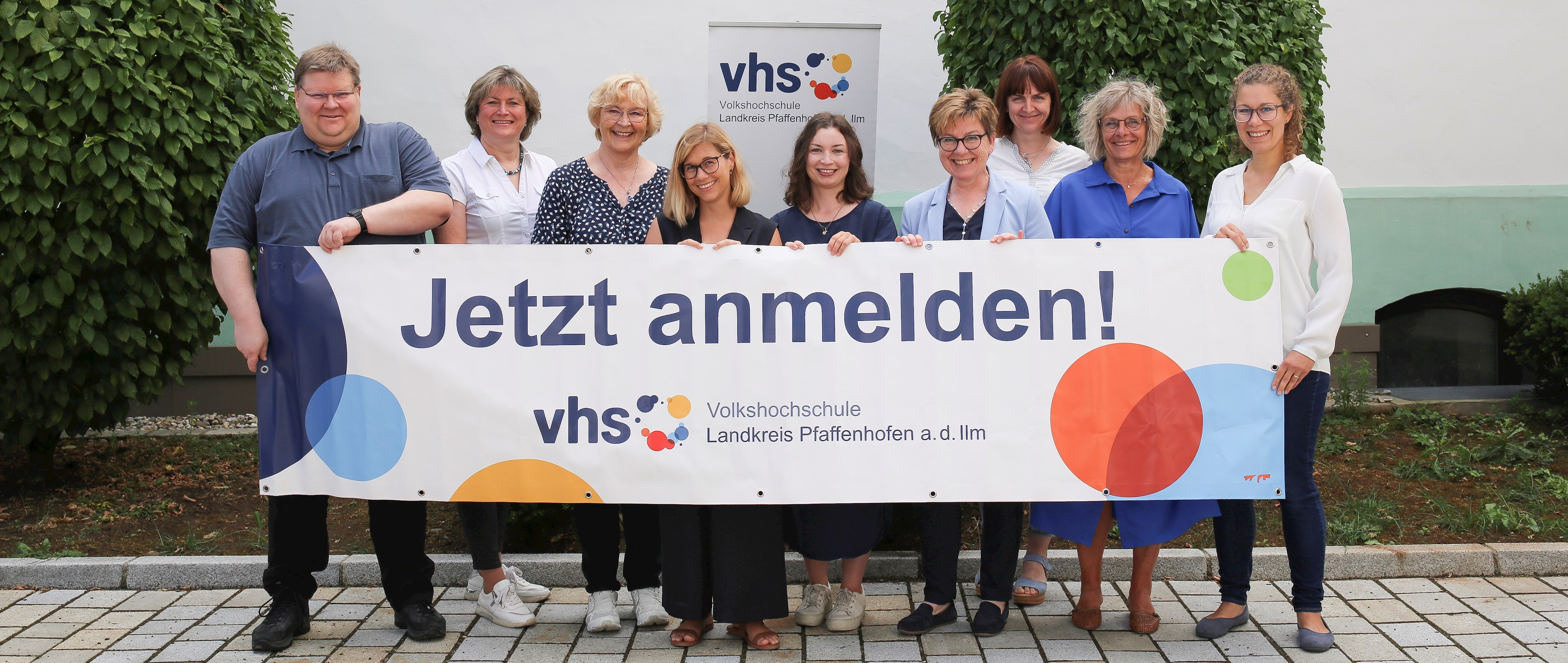 Das Team der VHS Pfaffenhofen mit ihrer Leiterin Alice Köstler-Hösl