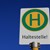 Schild Bushaltestelle