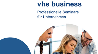 vhs business stellt sich auf dem Unternehmerforum vor