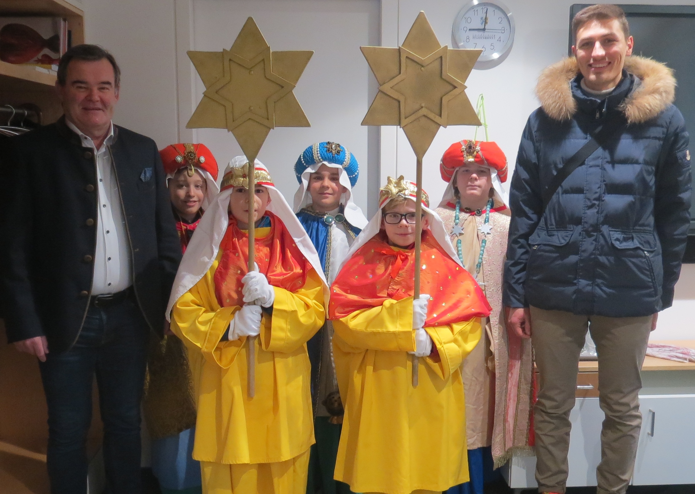 Sternsinger besuchten den Landrat in Pfaffenhofen