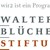 Logo Walter Blüchert Stiftung