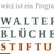 Logo Walter Blüchert Stiftung