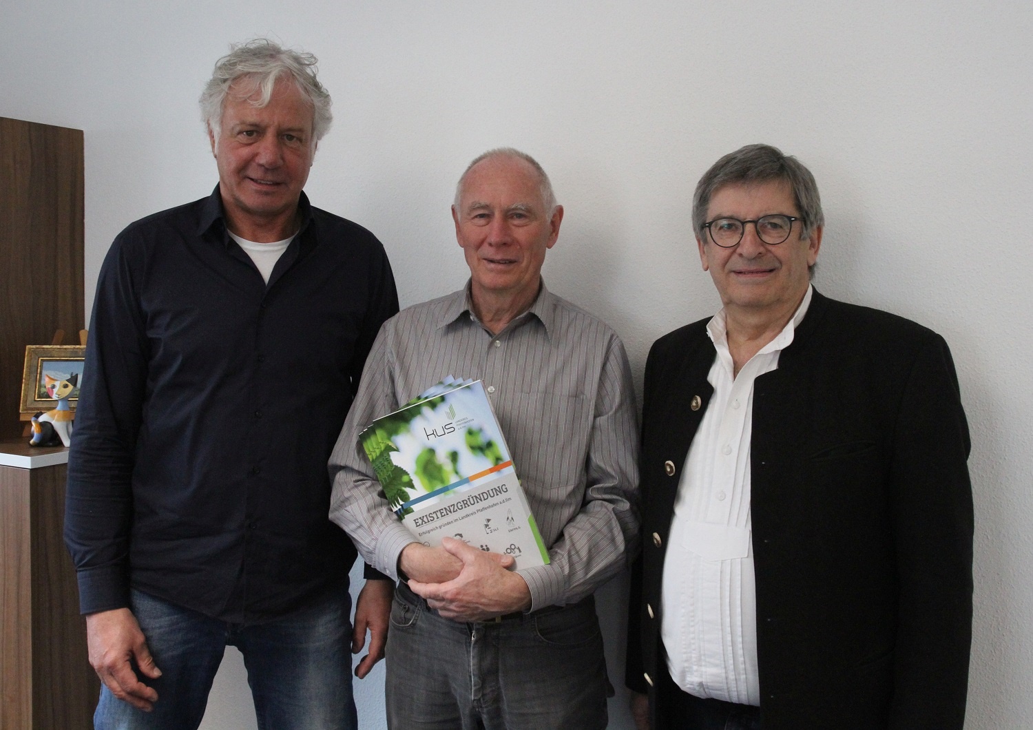 Die Gründerberater Dieter Manthey, Horst Boljahn und Josef Wilhelm 