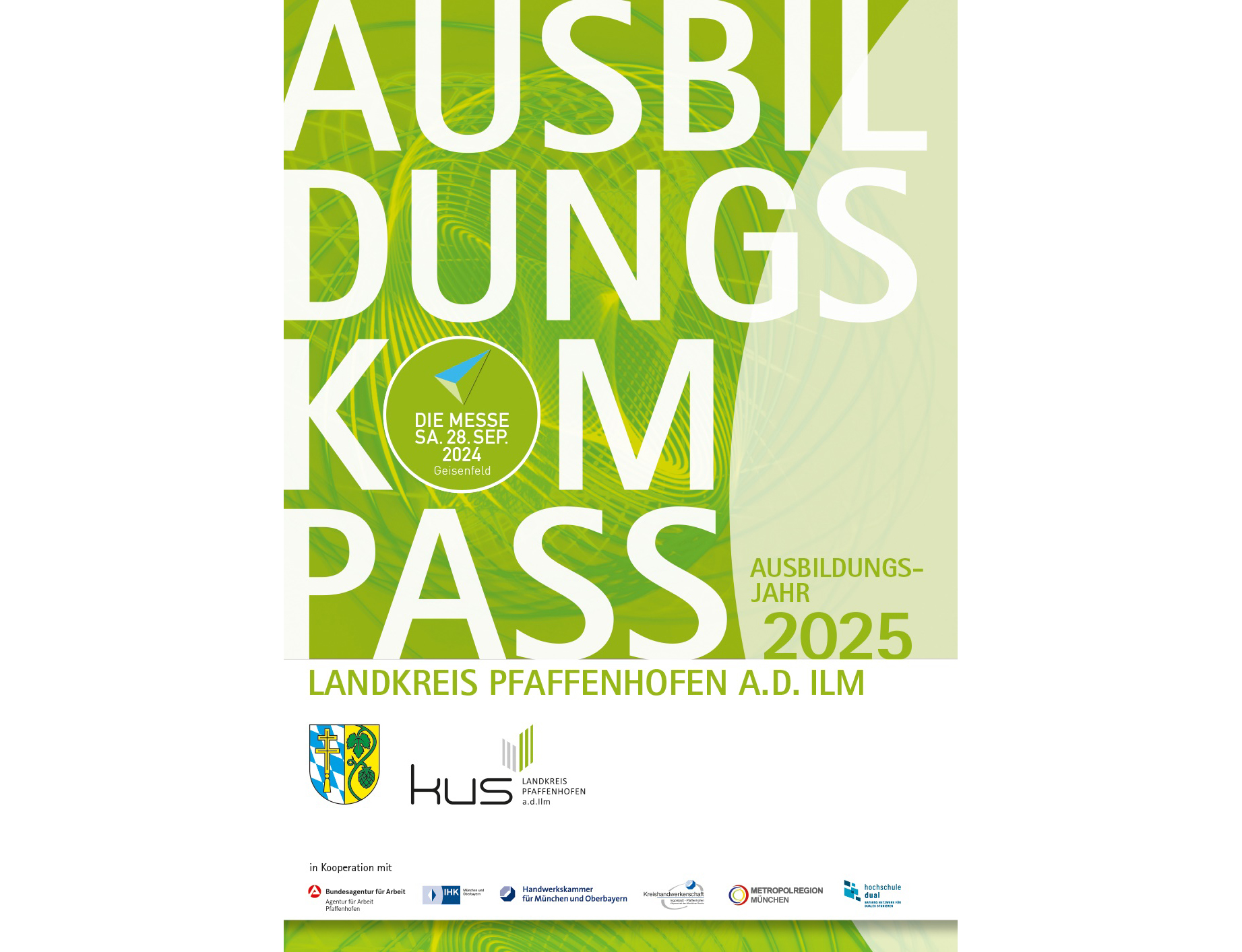 Plakat Ausbildungskompass 2025