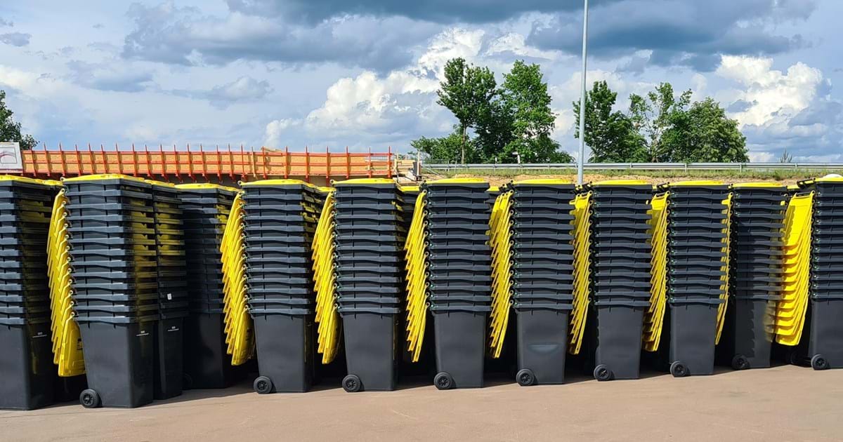 Abfuhrtermine für die gelbe Tonne sind online Landkreis Pfaffenhofen