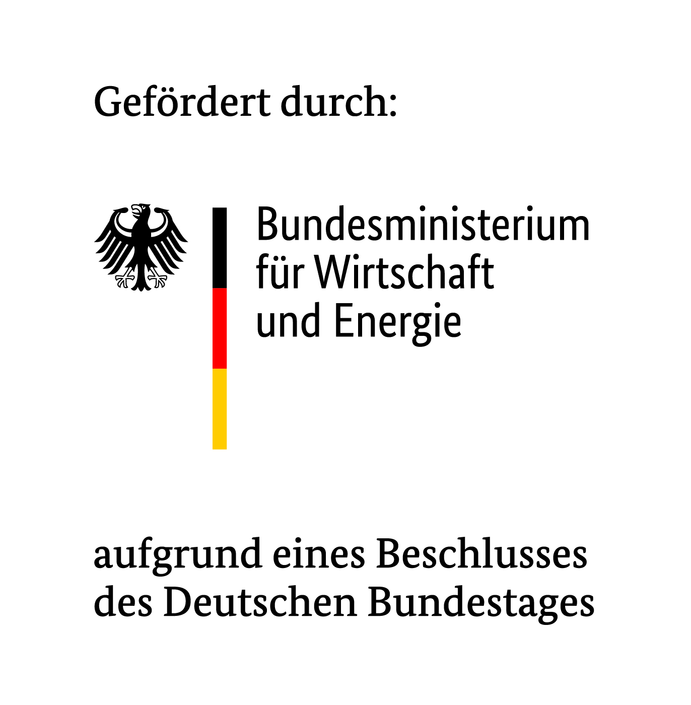 Logo Bundesministerium für Wirtschaft und Energie ein Logo Bundesministerium für Wirtschaft und Energie