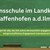 eine Tafel mit der Aufschrift Vereinsschule im Landkreis Pfaffenhofen 
