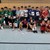 Mannschaften beim Fußballturnier