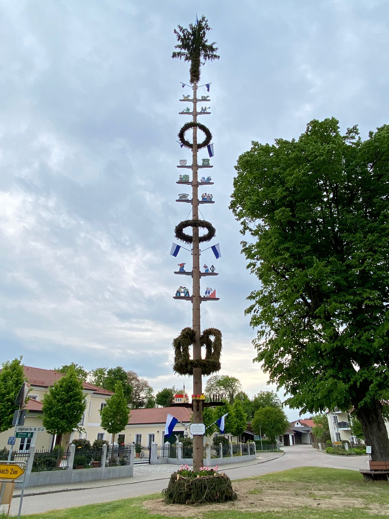 Maibaum Burschen Rohr Rinnberg