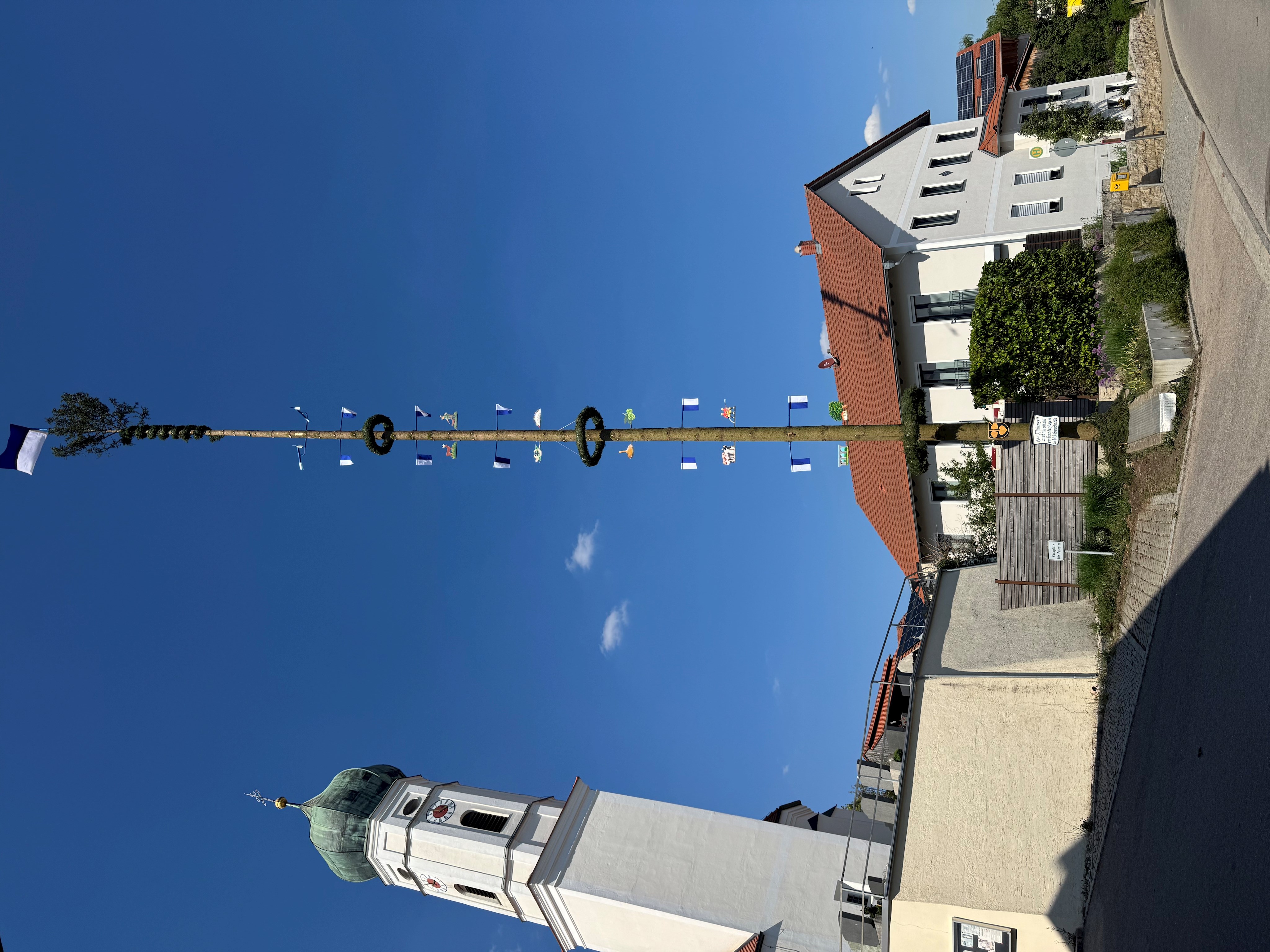 Maibaum Burschen und Mädlsverein Geisenhausen