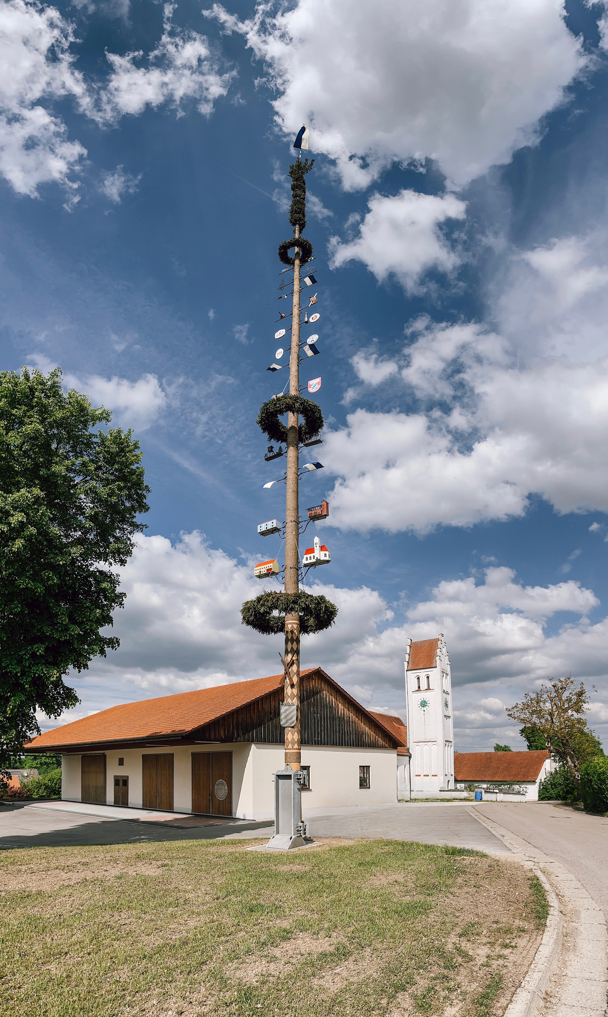 Maibaum Burschenverein Dürnzhausen