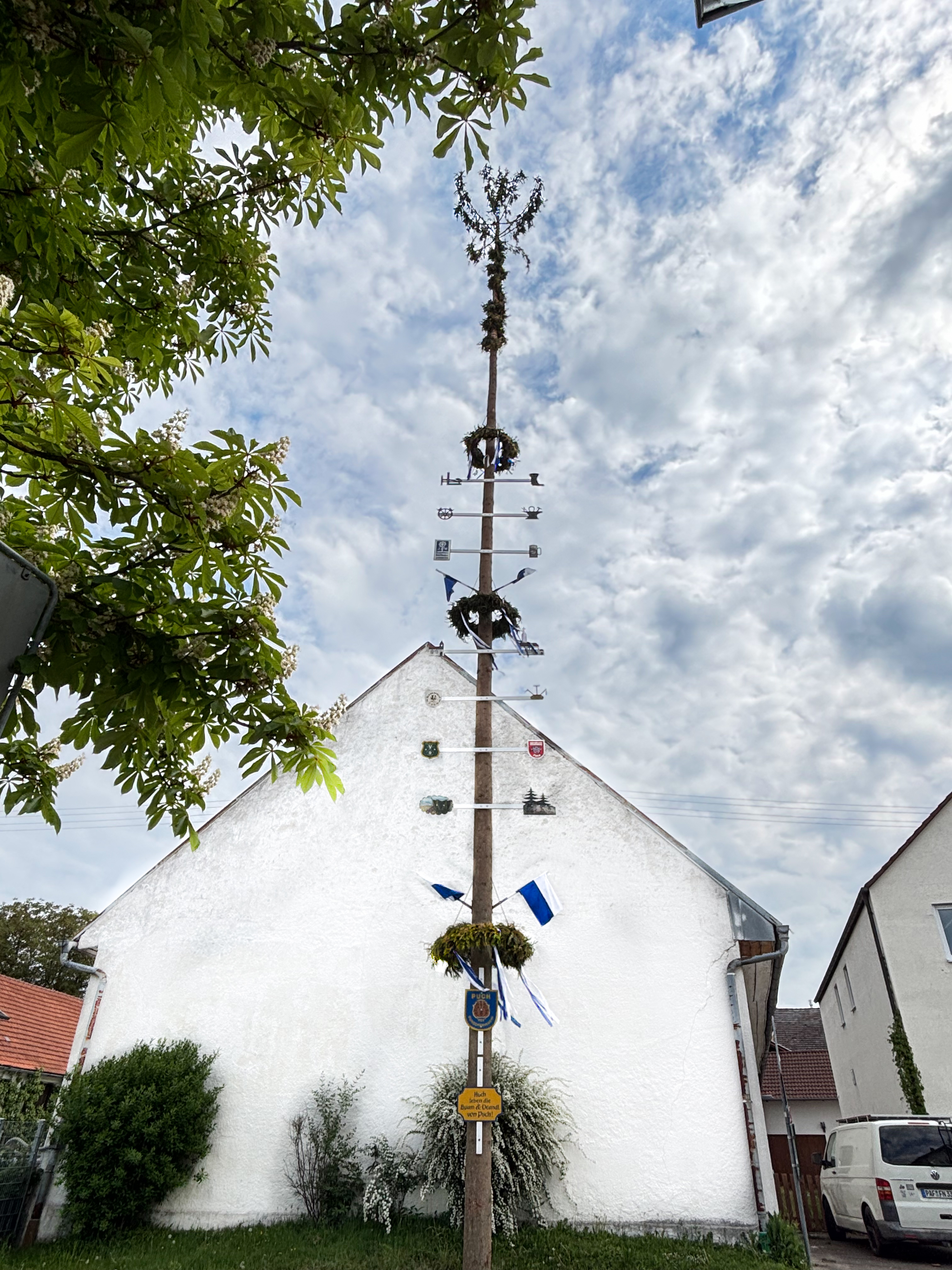 Maibaum Burschenverein Puch