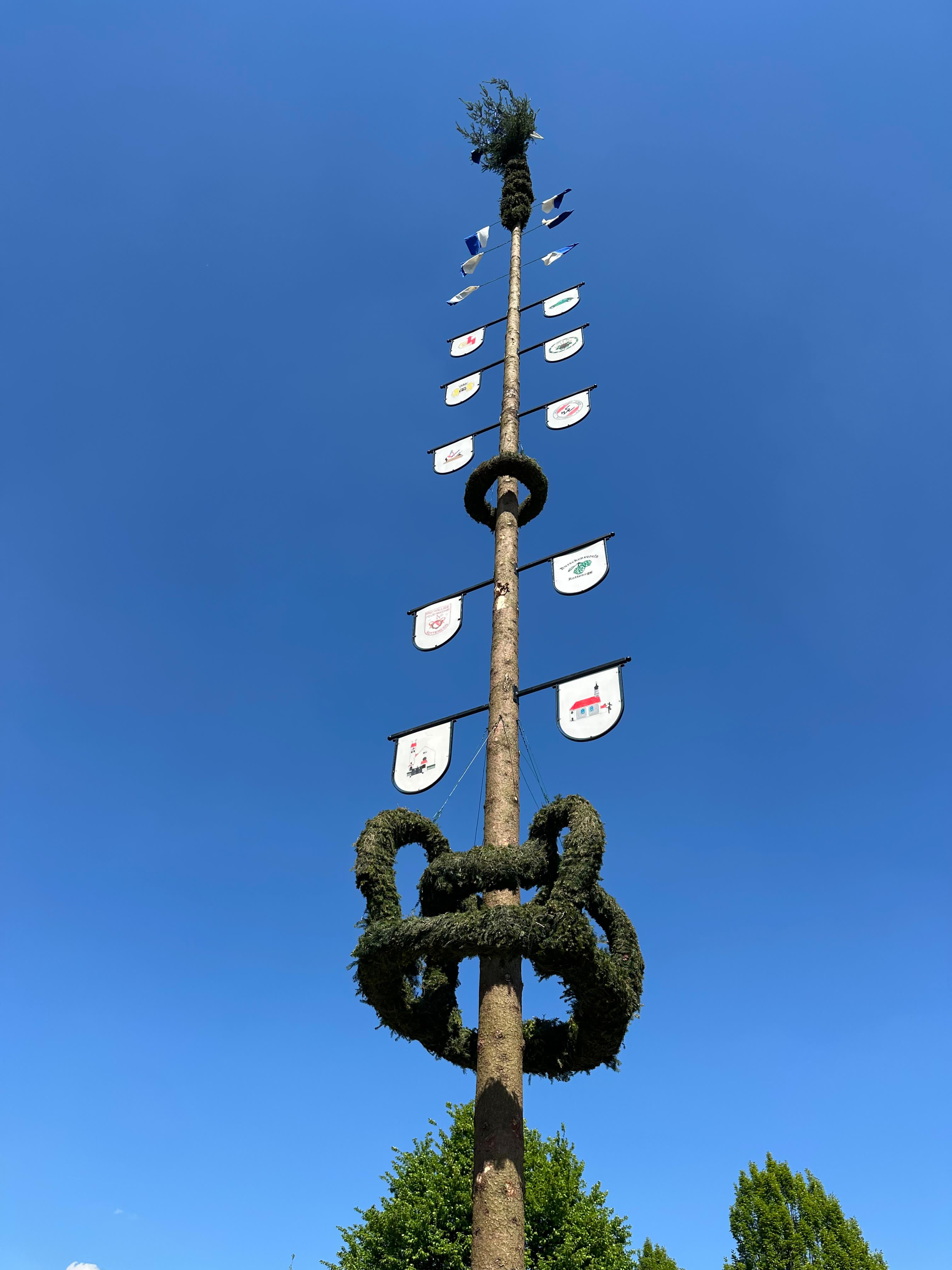Maibaum Burschenverein Rottenegg