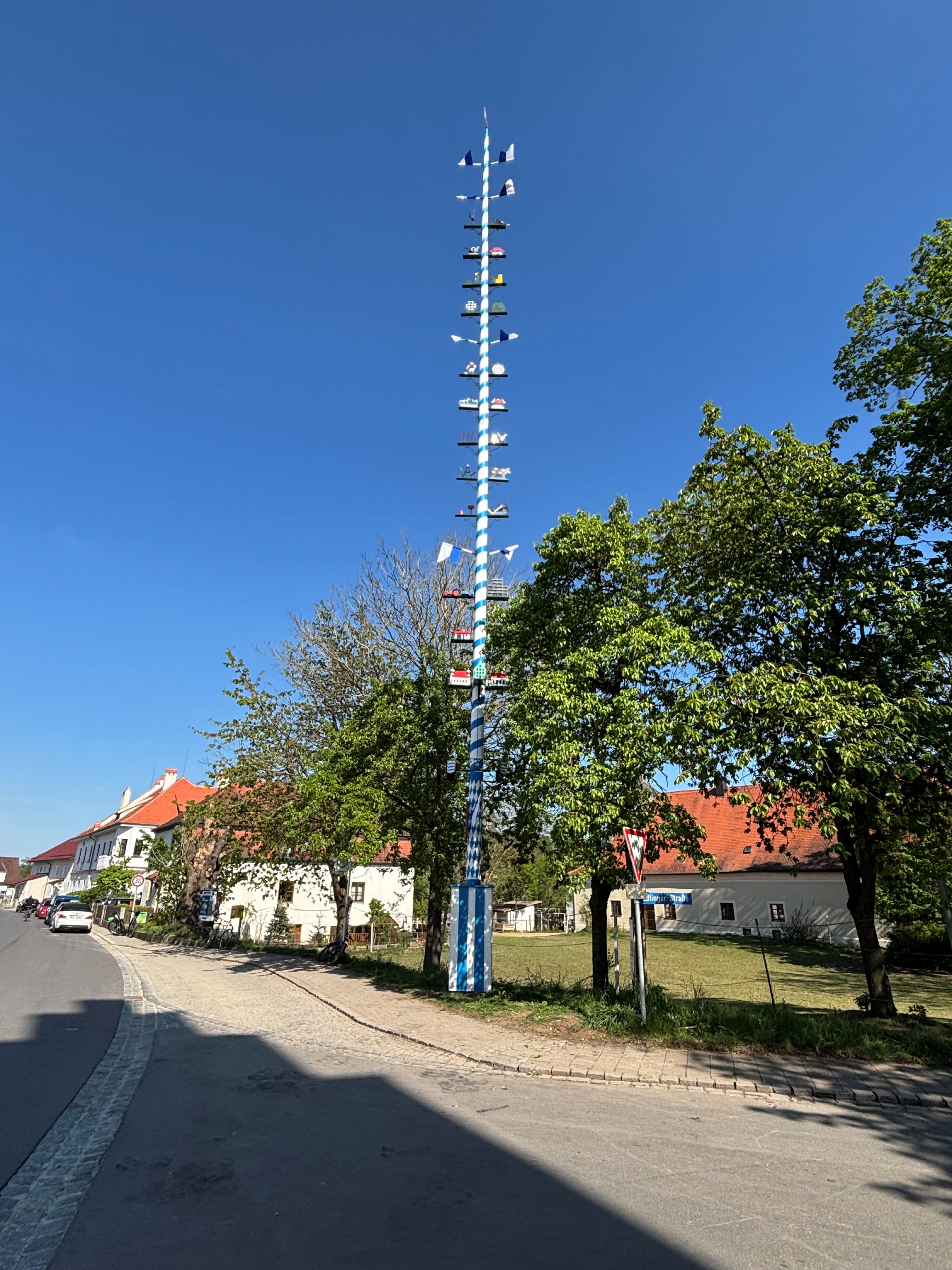Maibaum Dorfgemeinschaft Euernbach