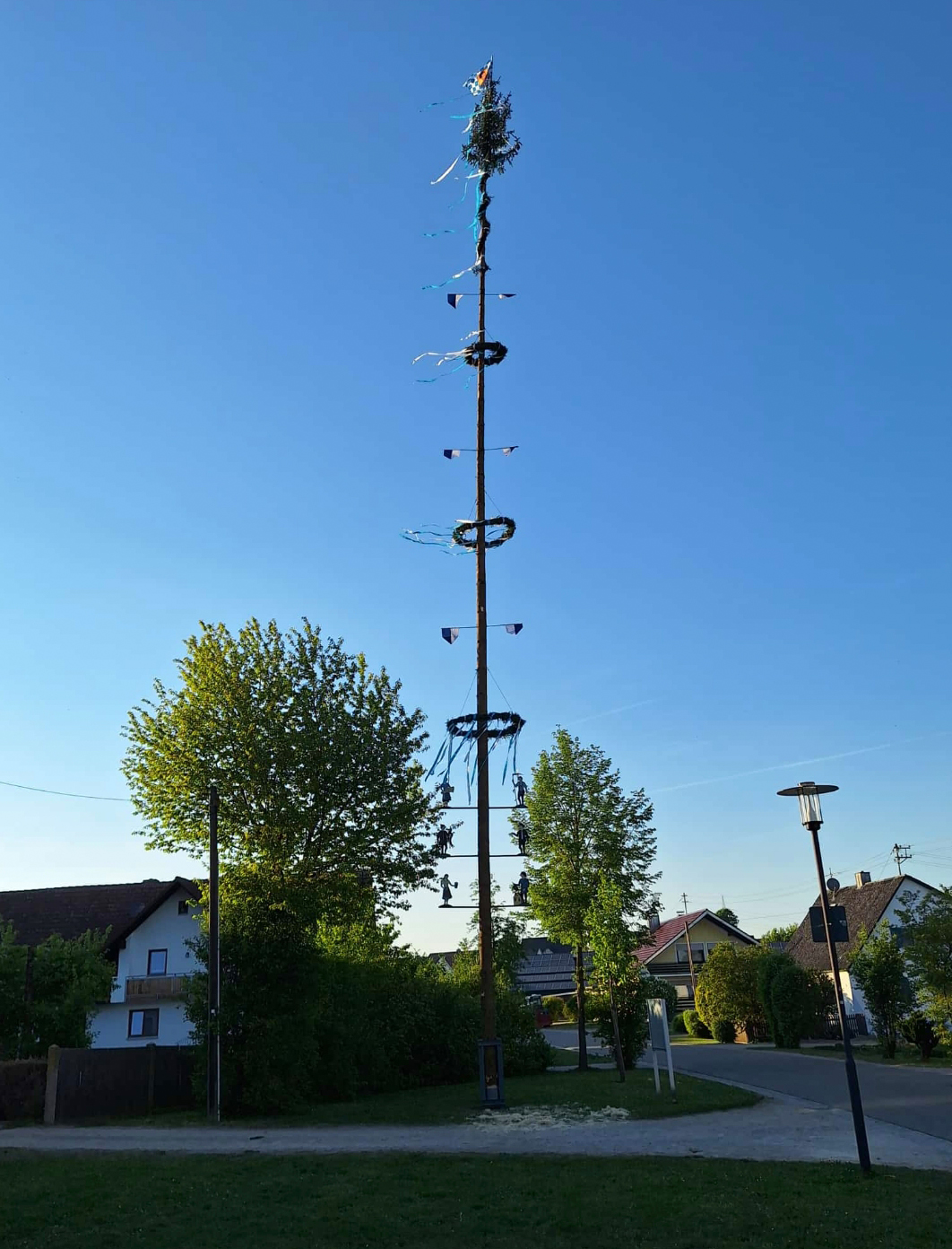 Maibaum FFW Oberhartheim Pleiling