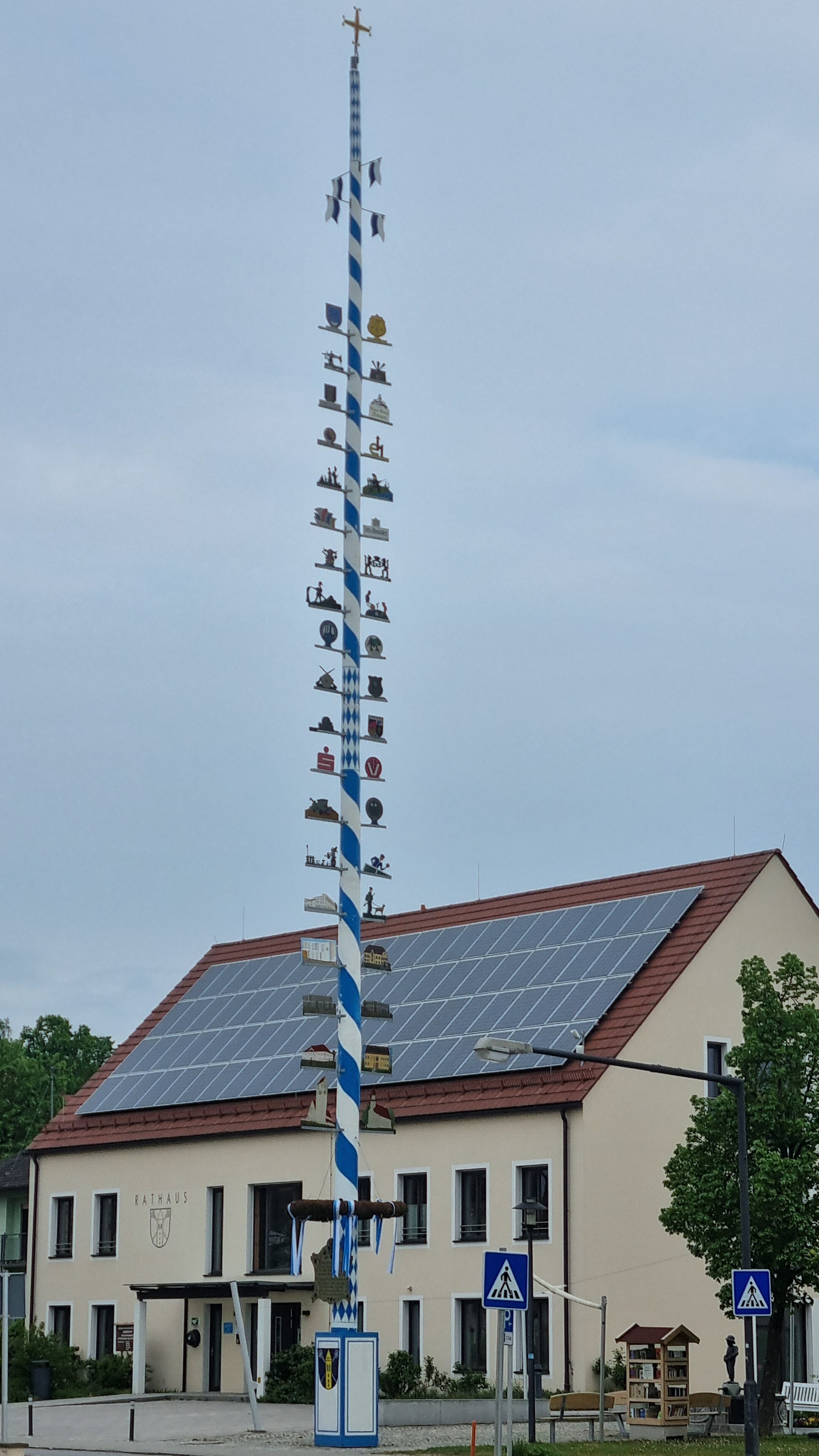 Maibaum Ilmmünsterer Vereine
