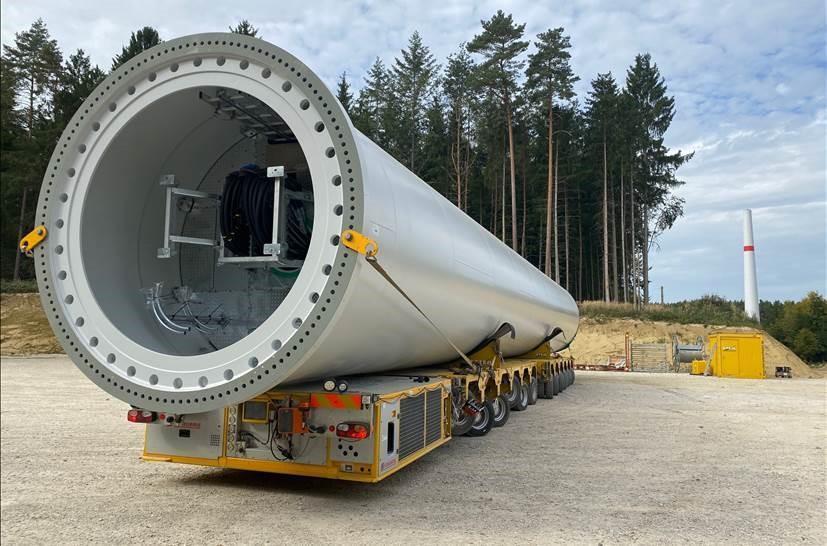 ein Turm vom Windrad