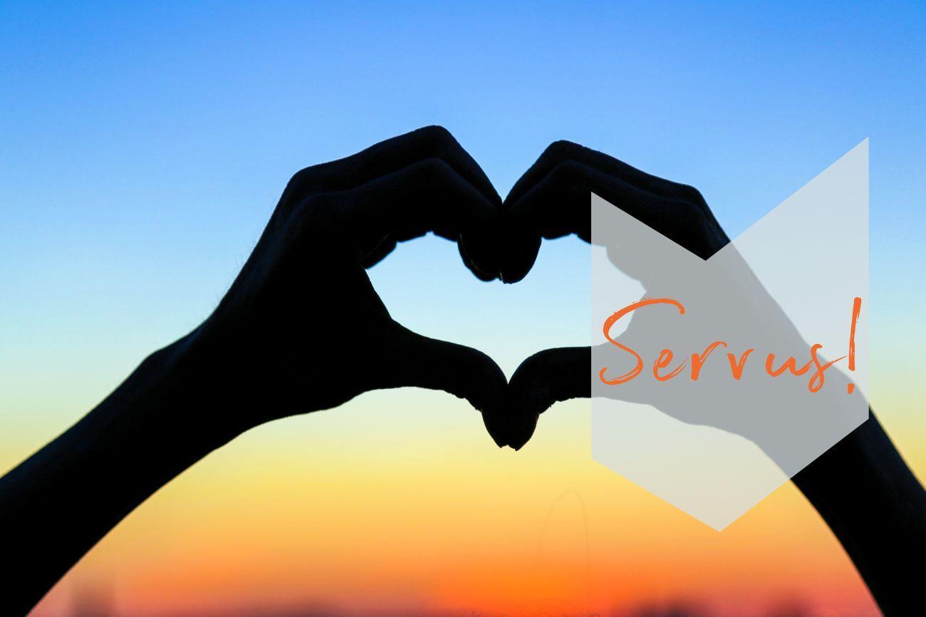 Hände formen ein Herz