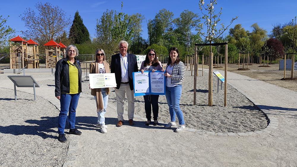 Eröffnung des Leader-Projektes: Bewegungspark mit Streuobstwiese
