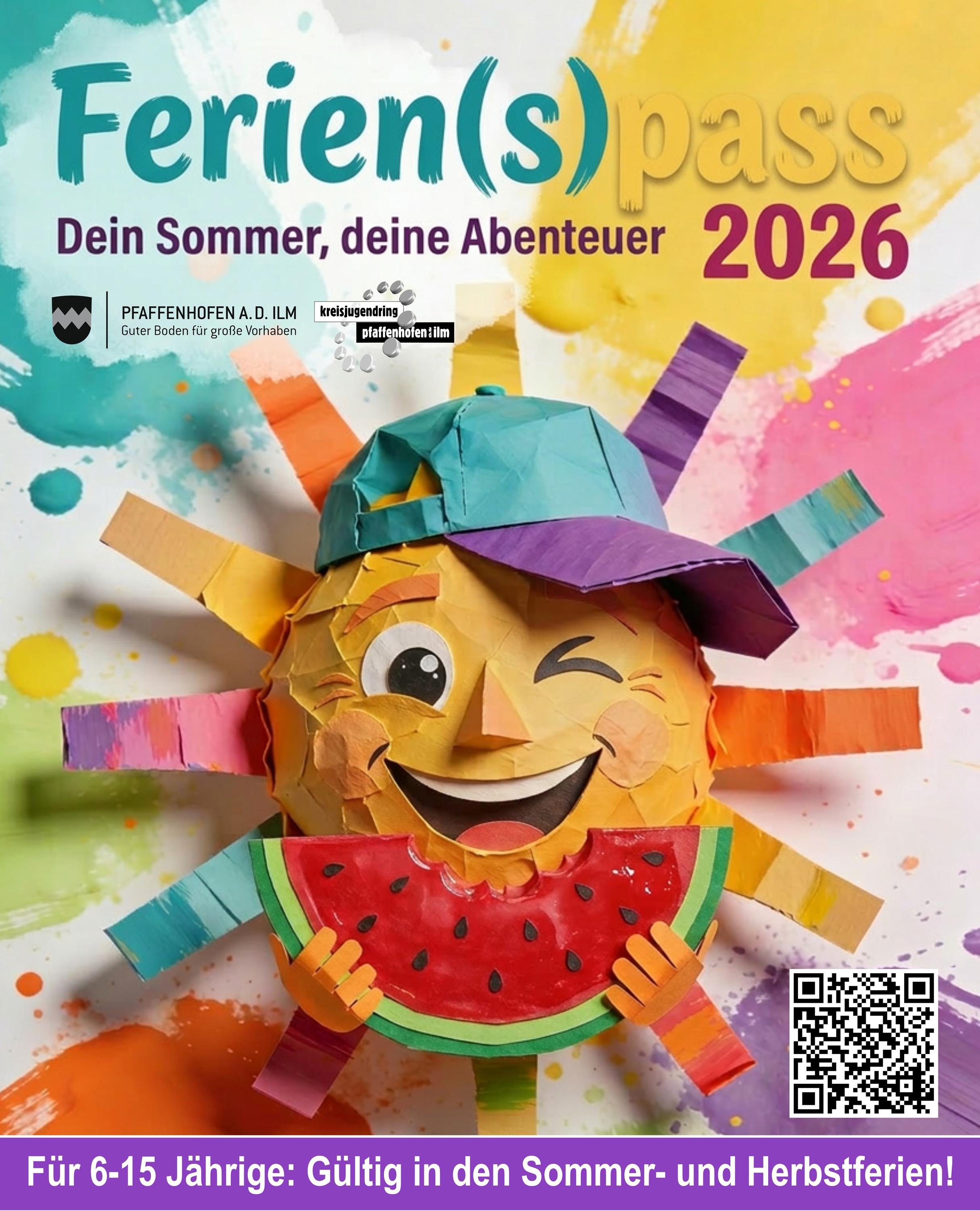 Plakat Ferien(s)pass 2026