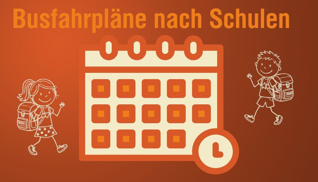 Logo Busfahrpläne nach Schulen