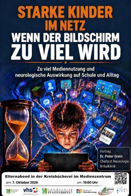 ein Plakat Starke Kinder im Netz