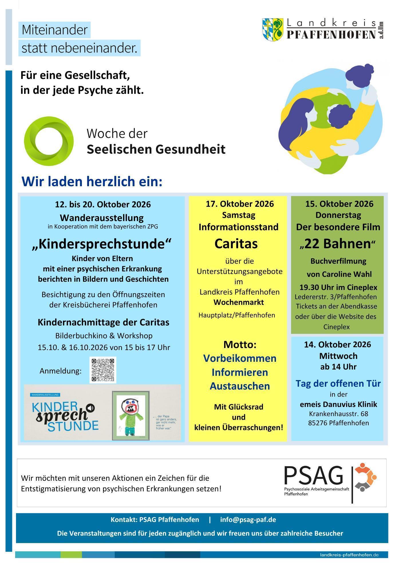 Plakat Woche der seelischen Gesundheit 2026