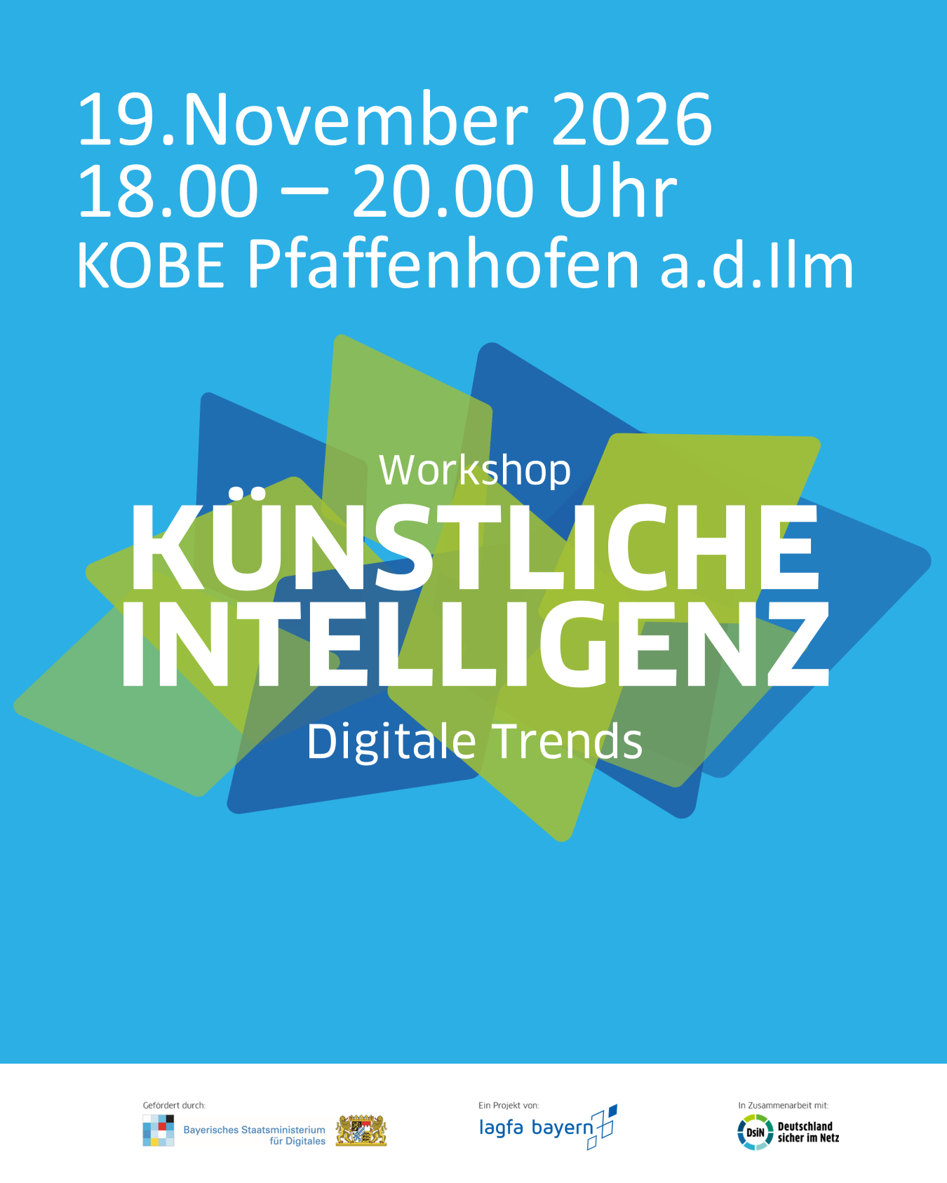 Plakat Künstliche Intelligenz