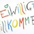 Freiwillige Willkommen