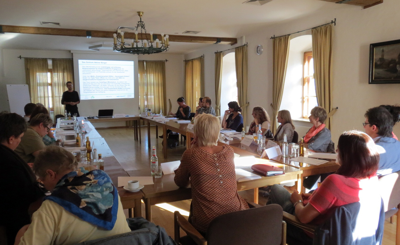 Workshop - Mehr als Wände streichen - Unternehmen engagieren sich ehrenamtlich in sozialen Einrichtungen