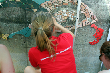 Um künstlerisches Werken ging es bei der Kinderkrippe Schatzkisterl in Pörnbach - Fotos: Daniela Huber, A.p.e .e.V., Uschi Schlosser, LRA Pfaffenhofen, Helmbold, Seniorenpflege Vitalis, 
Haus St. Johannes Pfaffenhofen