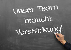 Logo Unser Team braucht Verstärkung