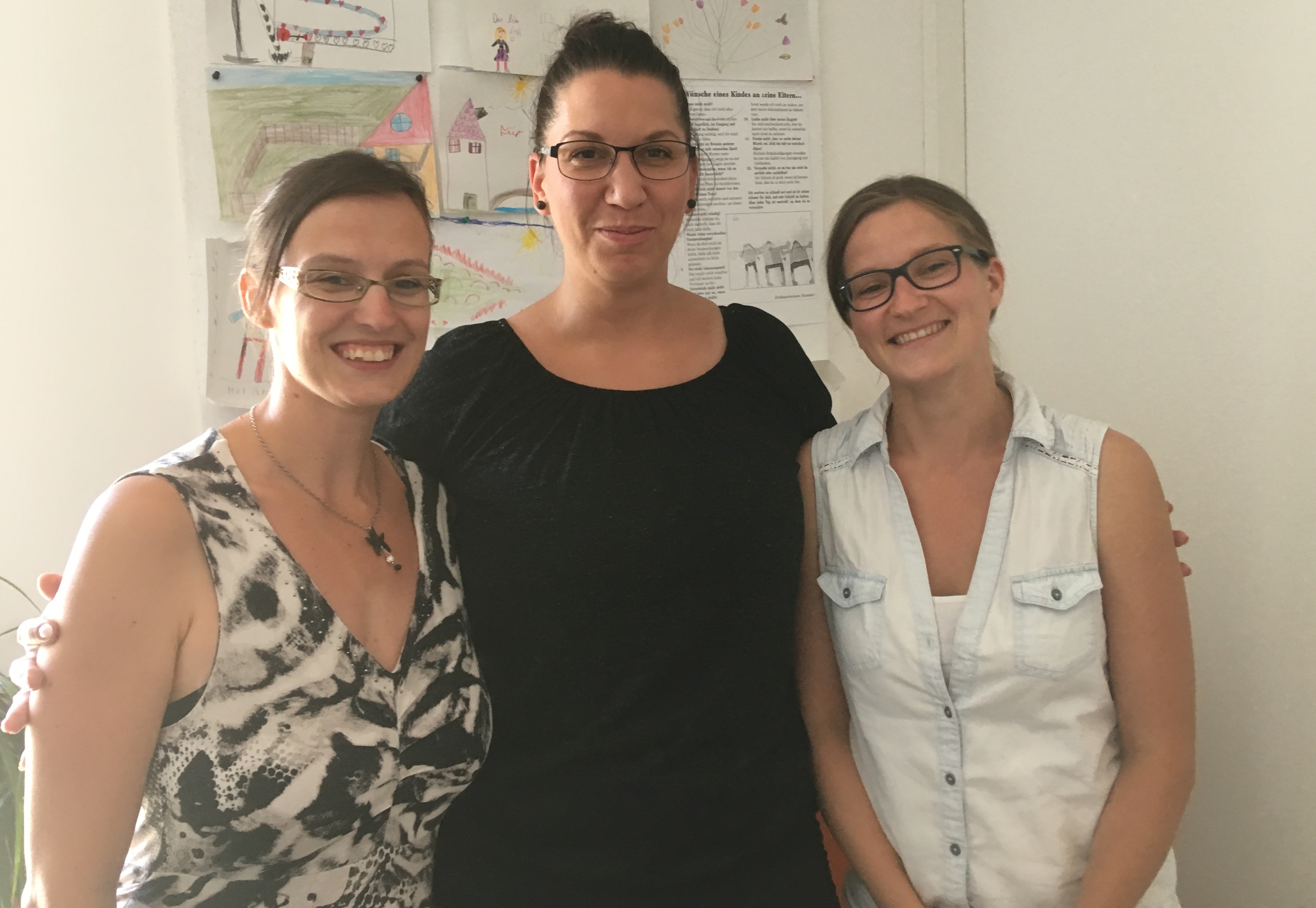 Verstärken das ELTERNTALK-Team: v.l. Ariane Weber-Woitaß, Jacqueline Wien und Christine Kunzmann-Ünlü Leider haben wir keinen Alternativtext zu diesem Bild, aber wir arbeiten daran.